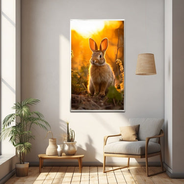 Rabbit Painting Image